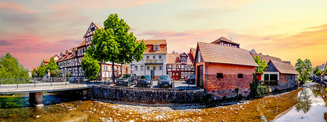 Altstadt, Lauterbach, Hessen, Deutschland 