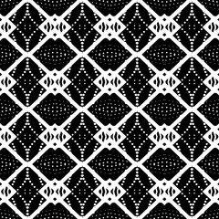 Background with abstract shapes. Black and white texture. Monochrome repeating pattern  for decor, fabric, cloth.