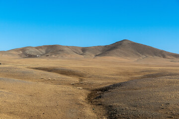 Fototapeta na wymiar Landscape of mountain in Mongolia