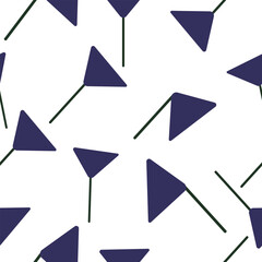 Geometric seamless pattern, vector design