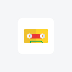 A Sleek Collection of Flat Icon for Searching and Organizing Files

