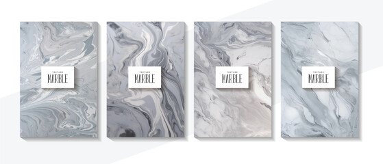 Marble texture pattern collection. Luxury marble texture background collection
