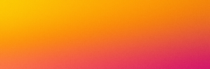 Pink orange yellow gradient background wide web header grainy texture vibrant colors banner design