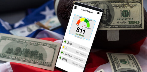 Money Planning Budget Tracker App On Laptop