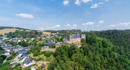 Lauenstein Castle, a medieval gem in Ludwigsstadt, is not only a historical jewel but also a masterpiece of medieval architecture