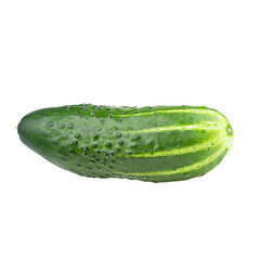 cucumber isolated on white background