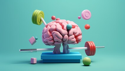 Little human brains lift weights with hand grip