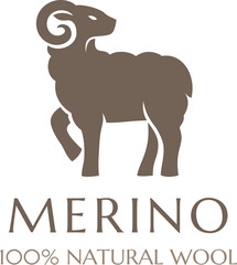 Merino wool logo