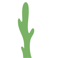 Obraz premium Abstract Green Cactus Shape
