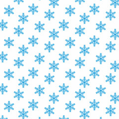 Background with snowflakes for the holiday.