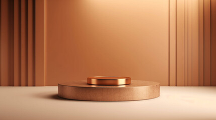 Podium for product placement