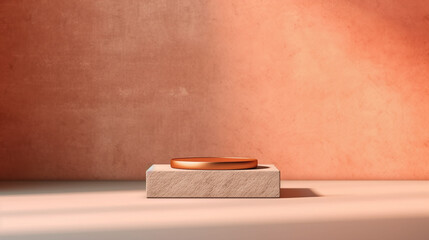 metal Podium for product placement