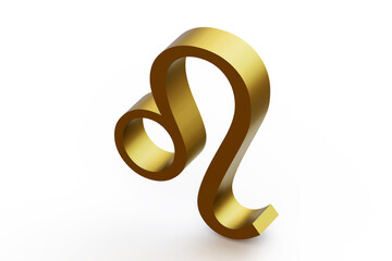 3d illustration on isolated white background.