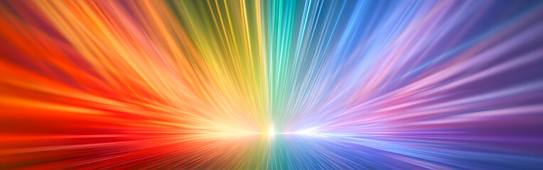Beautiful futuristic and modern multicolor room with natural sunbeam lighting for product presentation. generated AI