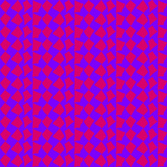 Square wavy elements. Trendy volumetric purple texture for textile, wallpaper, tiles, cloth, gift wrapping paper, cover, banner