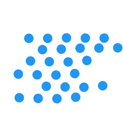 Geometric Doted Dot Shape
