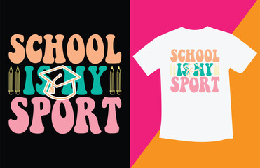  100 days  school t shirt design