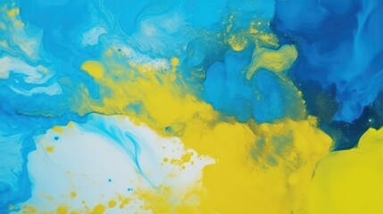 Obraz na płótnie Canvas Abstract watercolor paint background colour with liquid fluid texture for background.Hand painted abstract background.Highest Quality Image