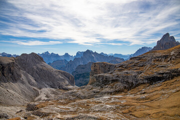 Dolomite Mountains Panorama