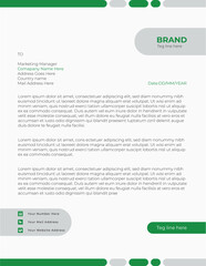 Modern Creative Letterhead Design for Business