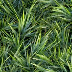 Grass texture pattern tile ai