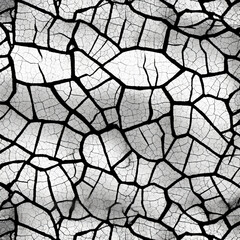 cracked ice geometry pattern texture ai art