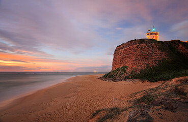Nobbys Lighthouse Newcastle - a beacon of light for ships into the oldest and one of the largest...