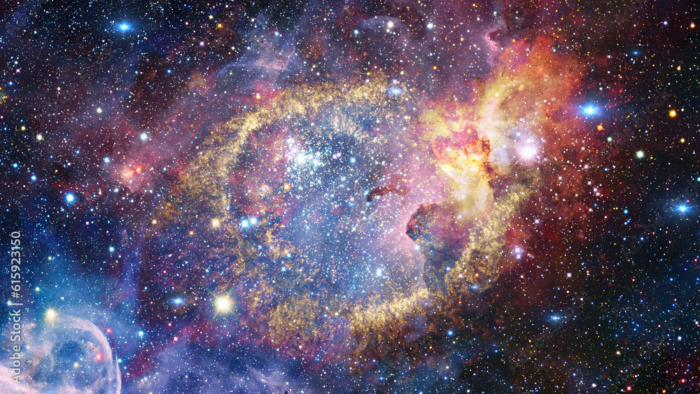 Wall mural the helix nebula in deep space. elements of this image furnished by nasa.