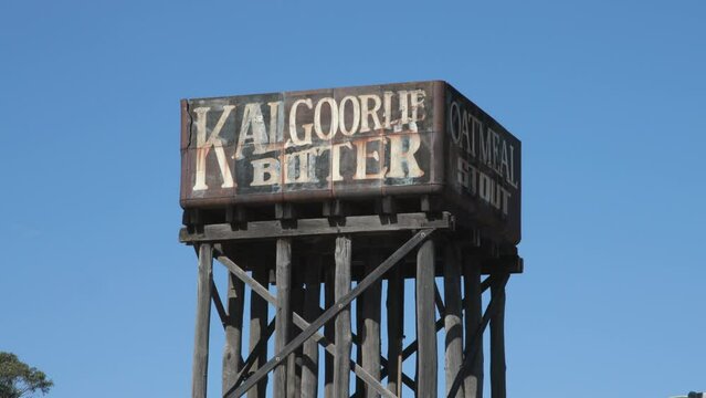 Old vintage watertank