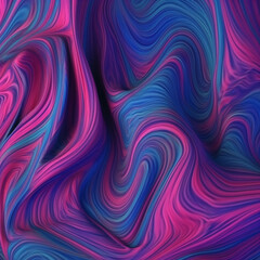 Obraz premium A very colorful neon pink purple and blue swirling background Generative Ai