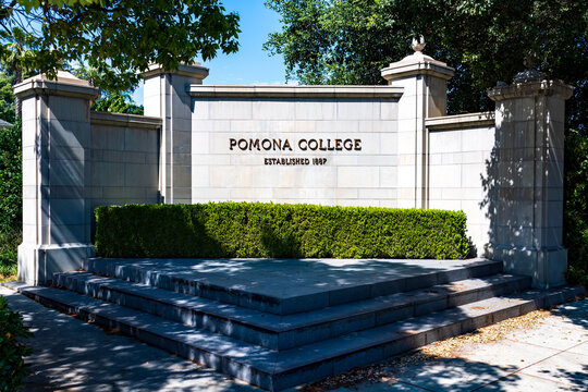 Pomona College Campus Entrance WA