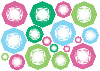 幾何学的な図形模様