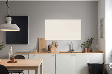 modern living room ai generated