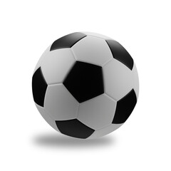 3d render soccer ball