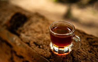 cup of tea with cinnamon