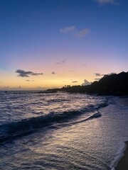 Obraz premium Sunrise on beach 