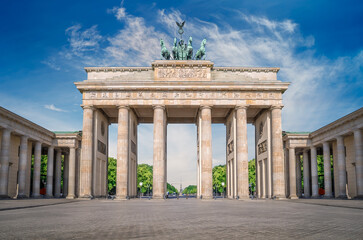Fototapeta premium brandenburg gate in berlin, germany