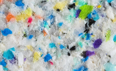 Abstract Colorful Background. Close up of Sound Absorbing Sponge in Recording Studio. Dampening...