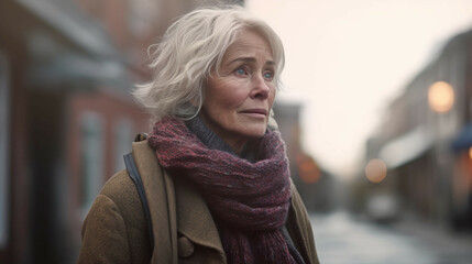 woman in sweater