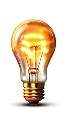 Glowing Light Bulb, power concept