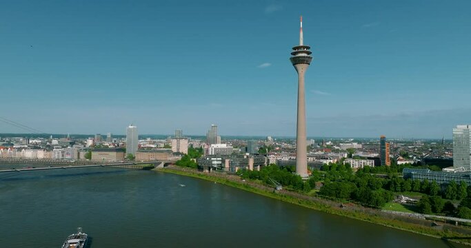 Düsseldorf Aerial Footage