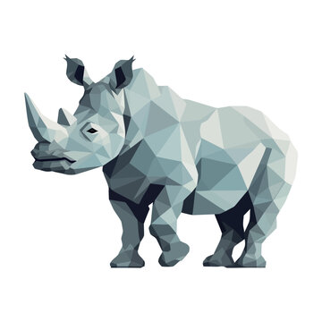 Abstract rhino design