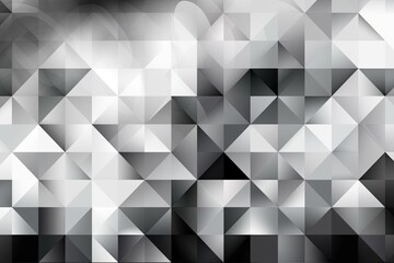 Abstract geometric background with triangle shape made with Generative AI