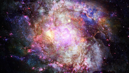 Obraz na płótnie Canvas Image of the nebula in deep space. Elements of this image furnished by NASA.