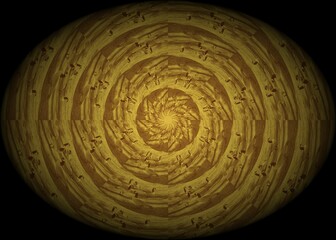 The golden galaxy of One.