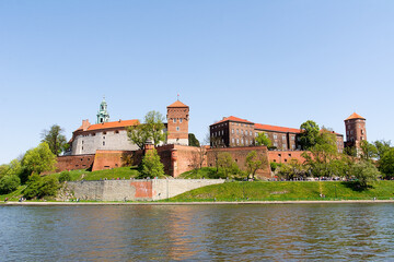 Fototapeta premium Castle Wawel in Krakow (Poland)