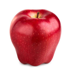 Red apple isolated on white background, clipping path included