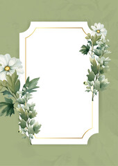 colorful colourful floral flower beautiful and elegant floral wedding invitation card template