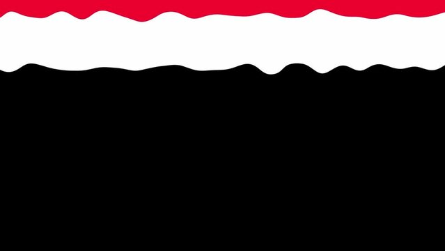 red and black splash animation 