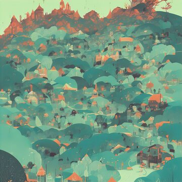 Hillside Town